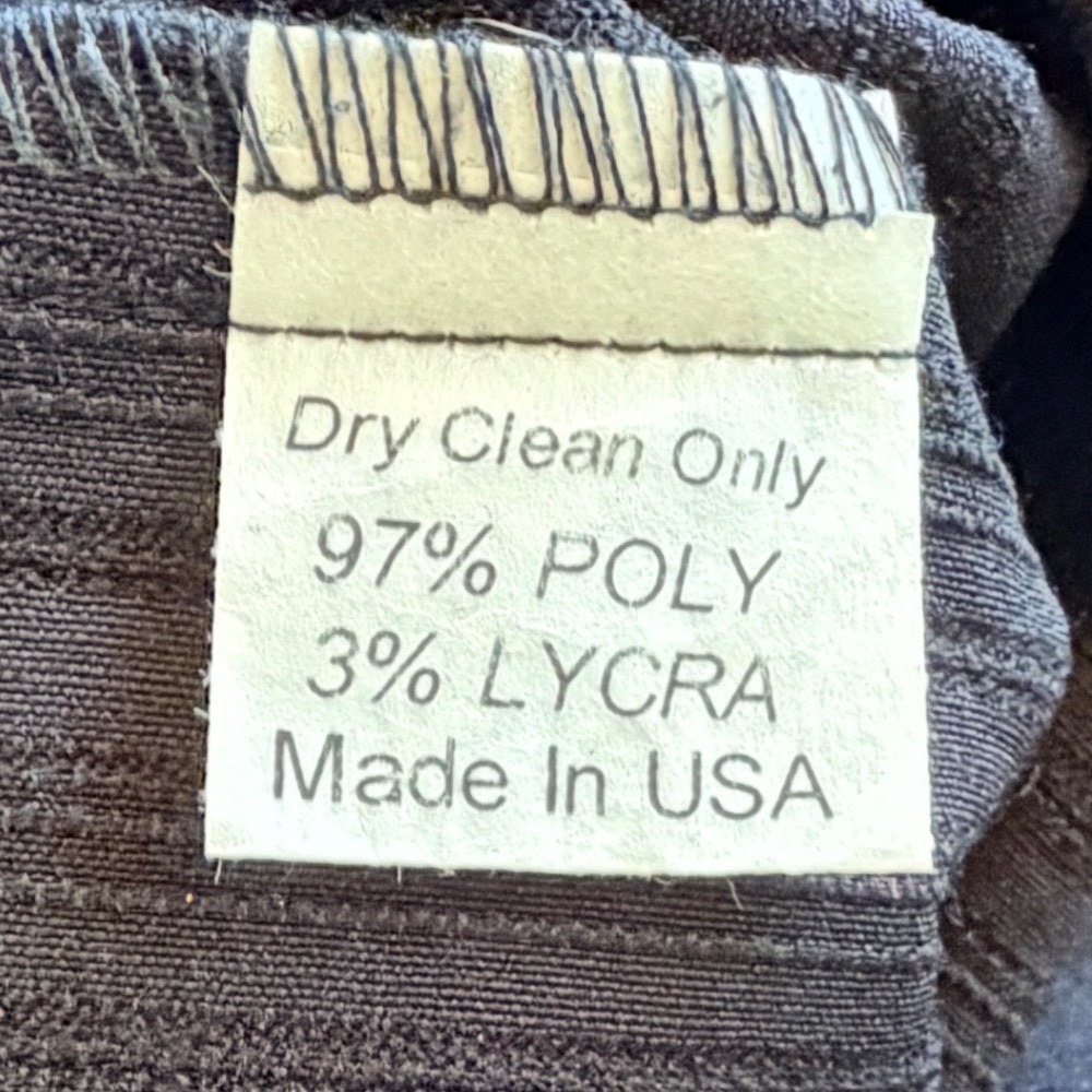 Stop Staring! Black Wiggle Dress Soft Pink Trim XL Vintage Pin-Up Midi - Picture 16 of 16